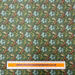 Golden Lily Green Polycotton