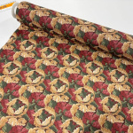 Morris Acanthus Berry Polycotton