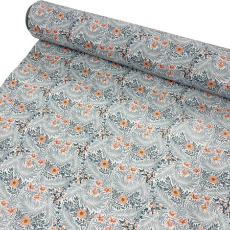 William Morris Larkspur Blue Polycotton