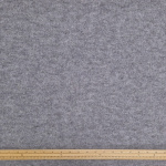 Light Grey Boiled Wool Fabric