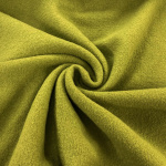 Green Tea Boiled Wool Fabric