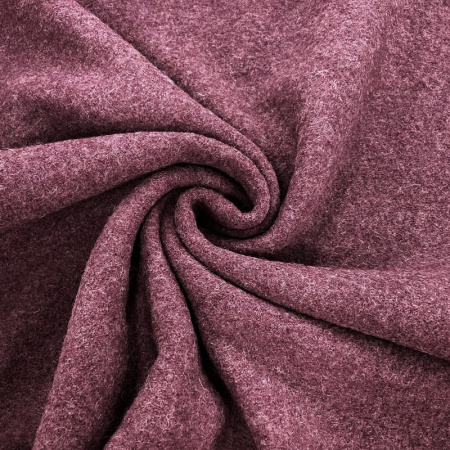Heather Boiled Wool Fabric