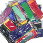 Plain Felt Scrap Bags Random Coloured Mix Quality Felts 100g