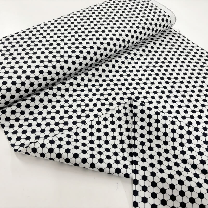 Image of Football Pattern Quilting Cotton