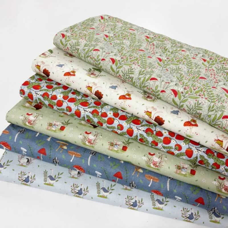 Image of Whimsical Fields Quilting Cotton