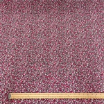Packed Pink Flowers Cotton Poplin