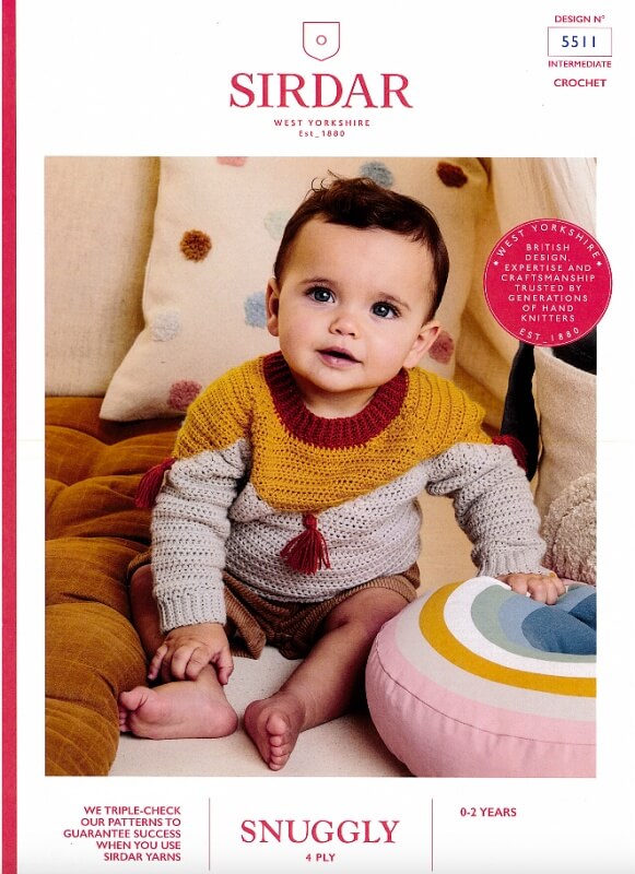 Image of Sirdar Sweater Pattern 5511
