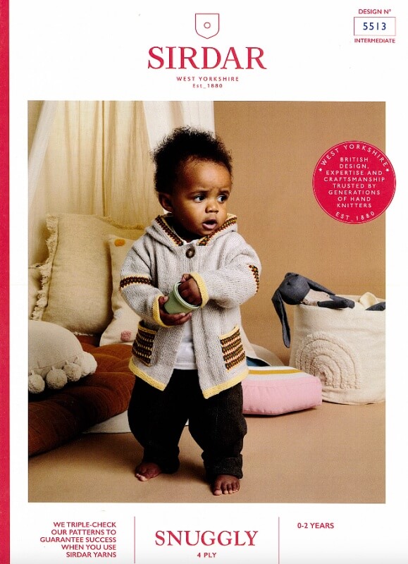 Image of Sirdar Jacket Pattern 5513
