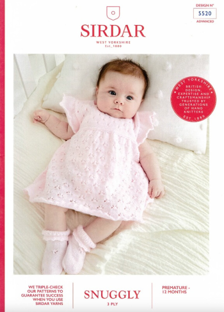 Sirdar Dress and Socks Pattern 5520