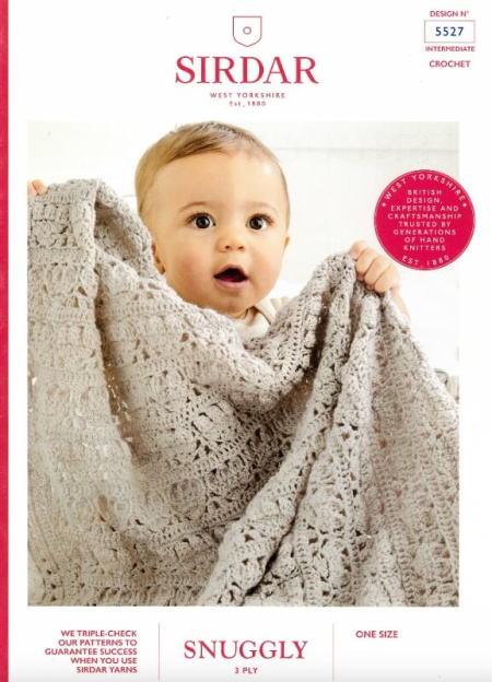 Sirdar Crochet Blanket Pattern 5527