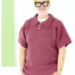 Stylecraft Crochet Stripes and Plain Top Pattern 10227