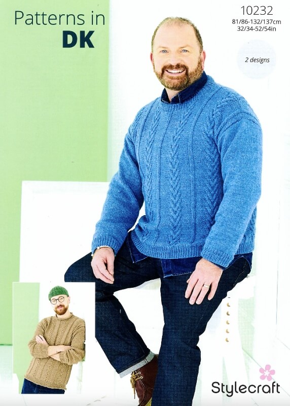 Image of Stylecraft Sweaters Pattern 10232