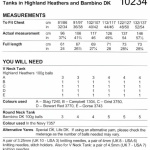 Stylecraft Tanks Pattern 10234