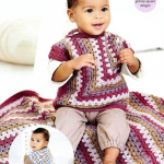Stylecraft Crochet Tops and Blanket Pattern 10237