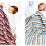 Stylecraft Crochet Tops and Blanket Pattern 10237