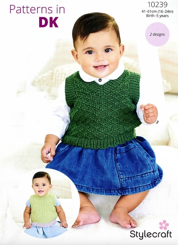 Image of Stylecraft Tank Tops Pattern 10239