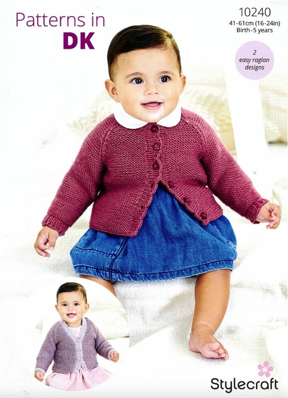 Image of Stylecraft Cardigans Pattern 10240