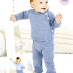 Stylecraft Cardigan and Trousers Pattern 10241