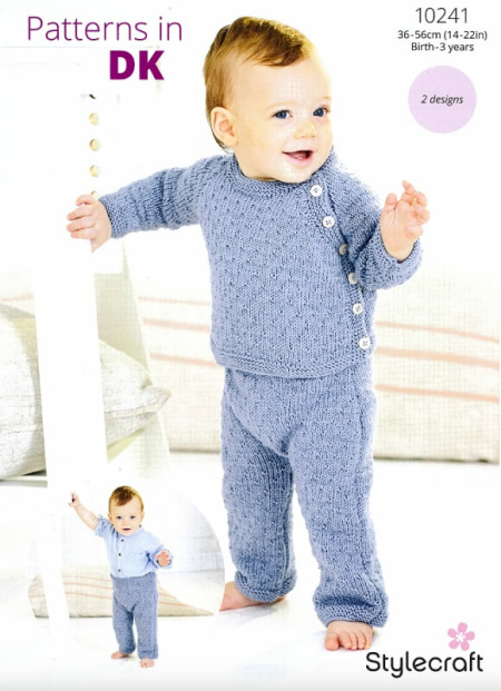 Stylecraft Cardigan and Trousers Pattern 10241