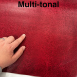Dark Red PVC Vinyl Leatherette