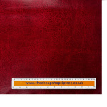 Dark Red PVC Vinyl Leatherette