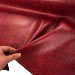 Dark Red PVC Vinyl Leatherette