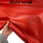 Flame Red PVC Vinyl Leatherette