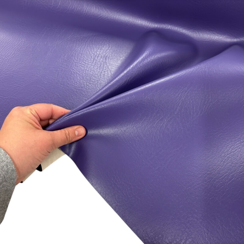 Image of Purple PVC Vinyl Leatherette