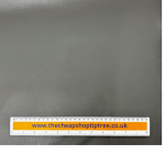 Steel Grey PVC Vinyl Leatherette