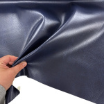 Navy Blue PVC Vinyl Leatherette