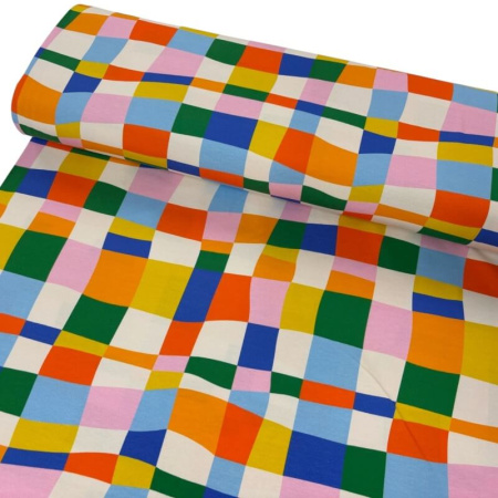 Elmer Blocks Cotton Jersey