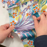 Tropical Garden Linen Cotton Blend