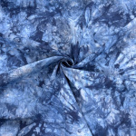 Tie Dye Linen Rayon Canvas