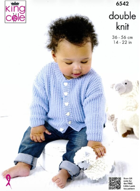 King Cole Cardigans Pattern 6542