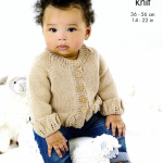 King Cole Cardigan, Sweater, Hat and Blanket Pattern 6545