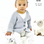 King Cole Cardigans Pattern 6548