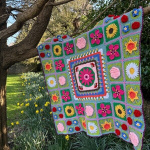 King Cole Crochet Along Say It With Flowers Blanket 2026 CAL Yarn Pack