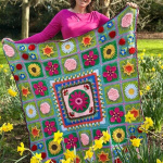 King Cole Crochet Along Say It With Flowers Blanket 2026 CAL Yarn Pack