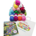 King Cole Crochet Along Say It With Flowers Blanket 2026 CAL Yarn Pack