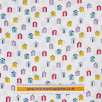Beach Huts Quilting Cotton
