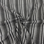 Mexican Patterned Jacquard Stripe