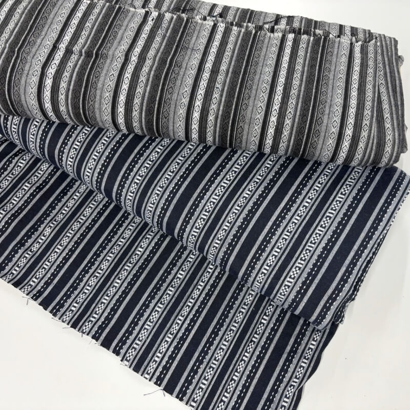 Image of Mexican Patterned Jacquard Stripe