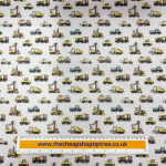 Construction Trucks Polycotton
