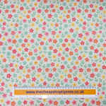 Flower Patch Polycotton