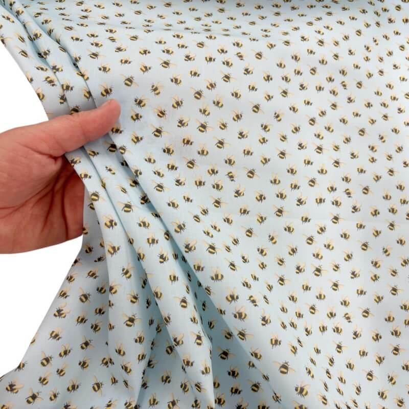 Image of Little Bees Polycotton