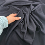 Navy Twill Weave Pure Wool