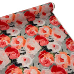 Artist's Painted Roses Cotton Poplin
