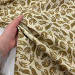 Sloth Quilting Cotton
