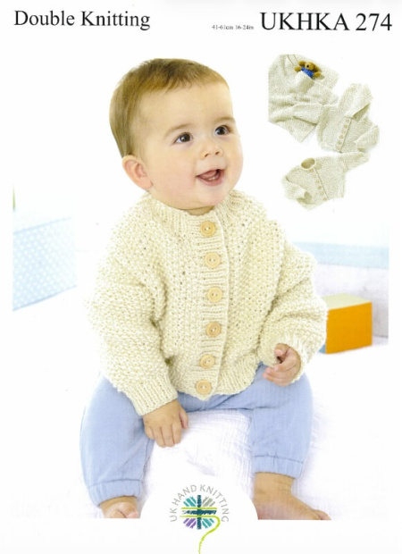 UKHKA Cardigans and Blanket Pattern 274