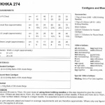 UKHKA Cardigans and Blanket Pattern 274